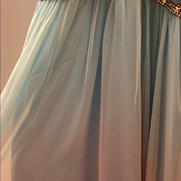 Macy’s Ombré High-Low strapless dress - Picture 4 of 4